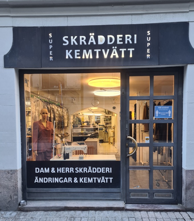 Super skrädderi och kemtvätt Skrädderi, Stockholm - 1
