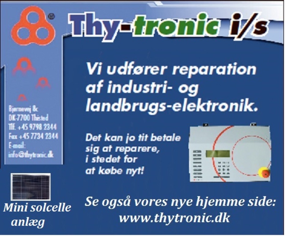 Thy-tronic I/S Maskiner - Reparation, Thisted - 2
