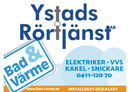 Ystads Rörtjänst logo