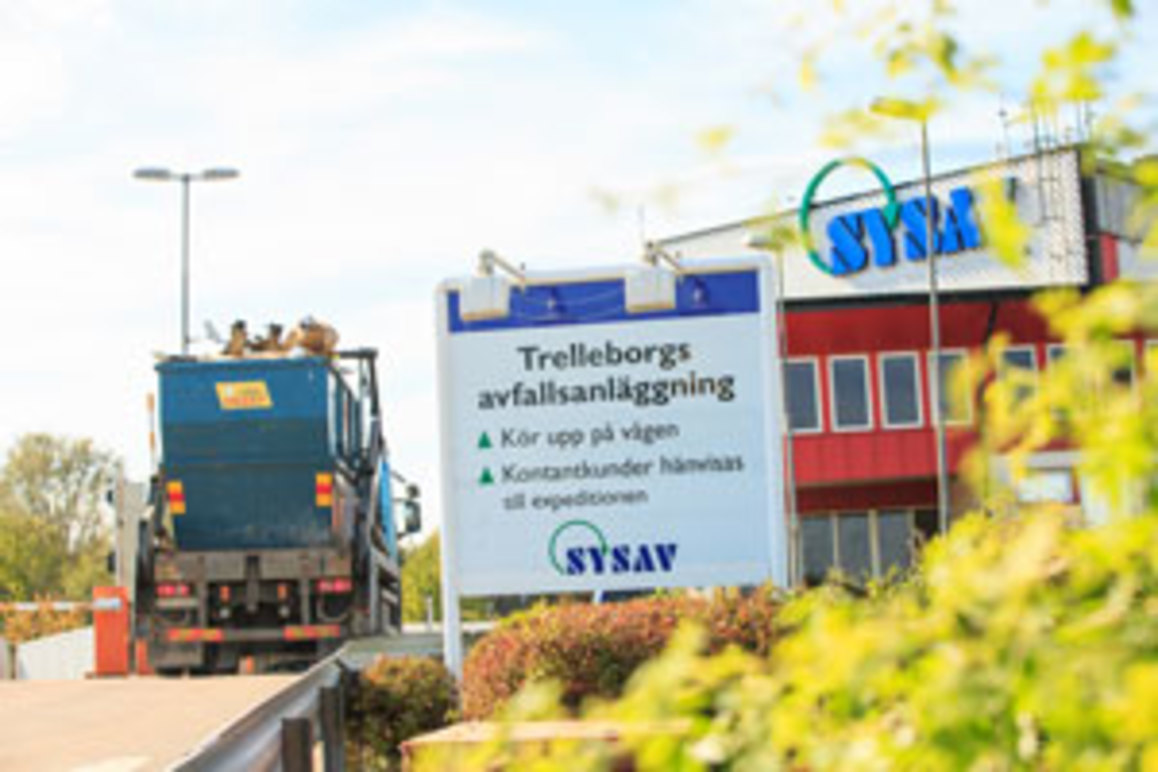 Sysav Trelleborgs avfallsanläggning Avfallshantering, renhållningsentreprenör, Trelleborg - 1