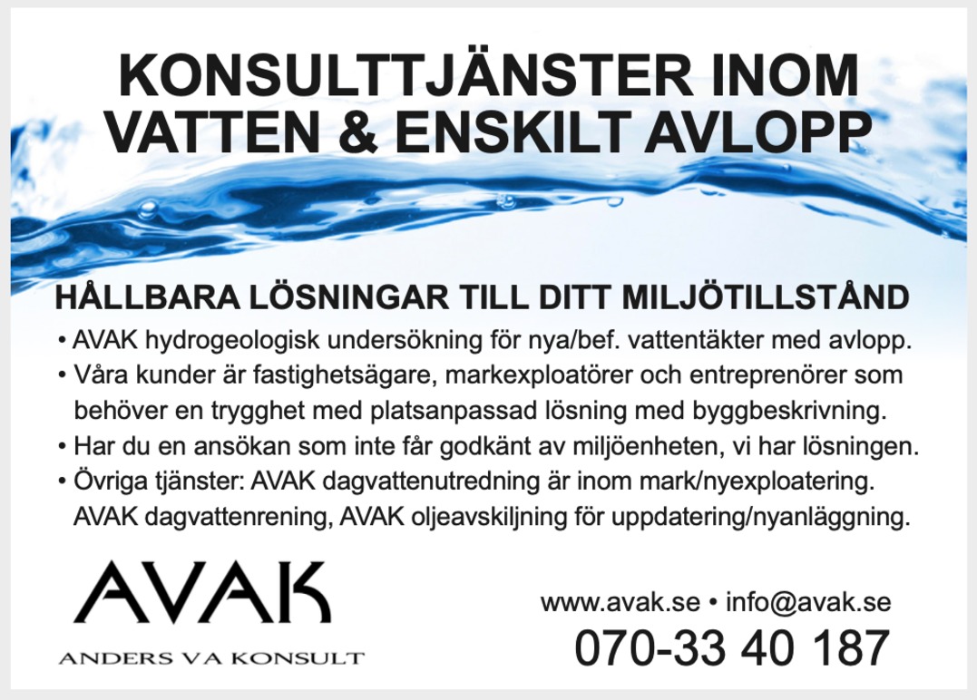 AVAK, Anders VA Konsult Ingenjör - Vatten, luft, miljövård, Göteborg - 3