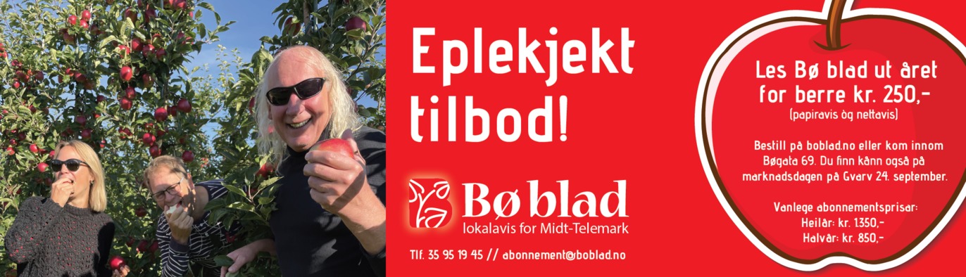 Bø blad AS Avis, Midt-Telemark - 1