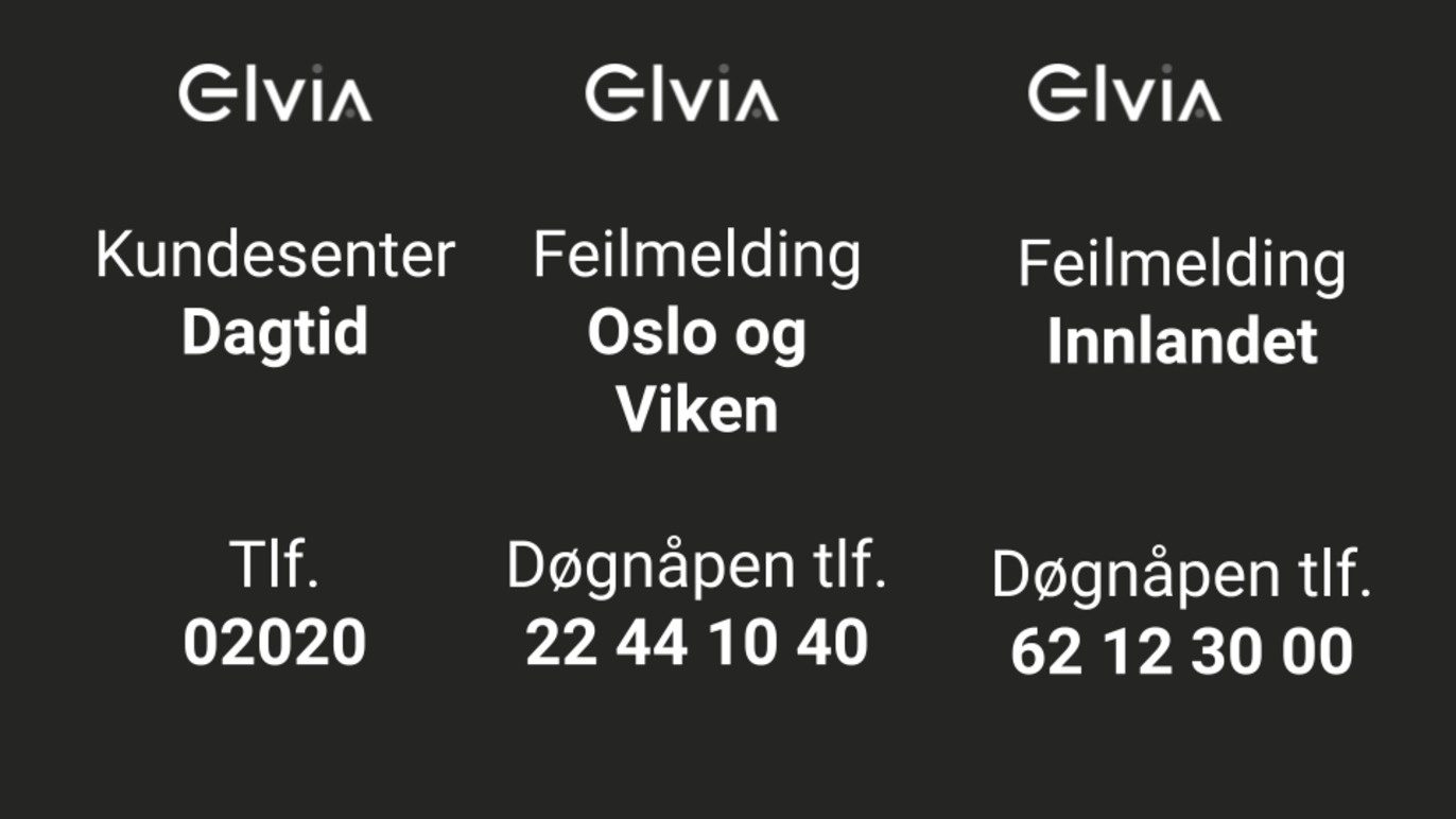 Elvia AS Energiforsyning, Oslo - 1