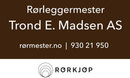 RØRLEGGERMESTER MADSEN & STENSVIK