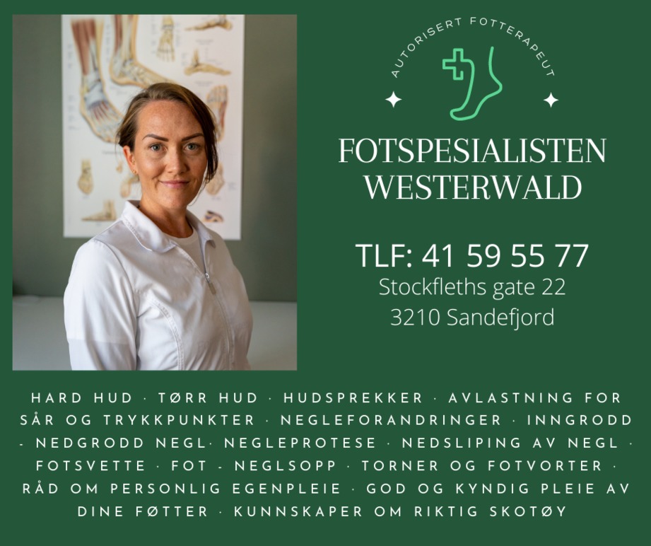 FOTTERAPI Fotspesialisten Westerwald Fotterapeut, Sandefjord - 2