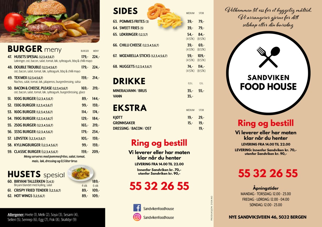 Sandviken Food House AS Restaurant, Bergen - 1