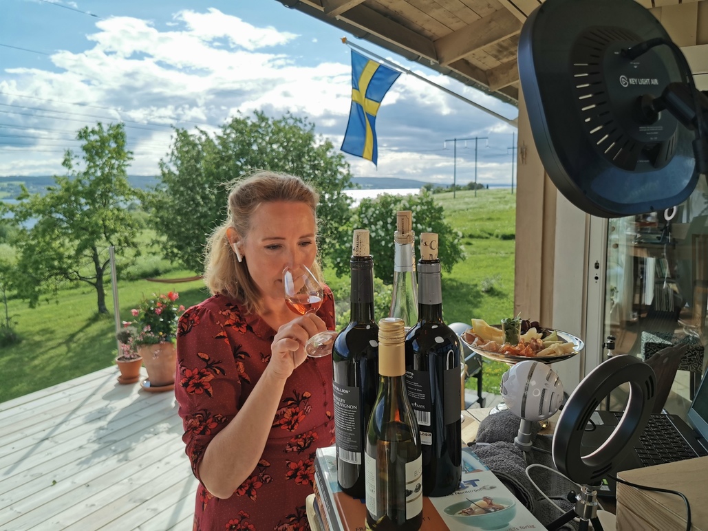 Camilla Wahlman Vin & Gastronomi Vinprovning, dryckesprovning, Östersund - 3