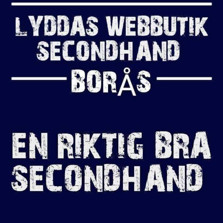 LYDDAS  WEBBSHOP SECONDHAND Second Handaffär, Borås - 1