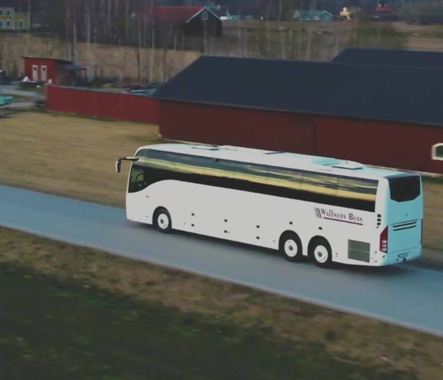 Wallners Buss AB Linjetrafik, expressbussar, Gävle - 4