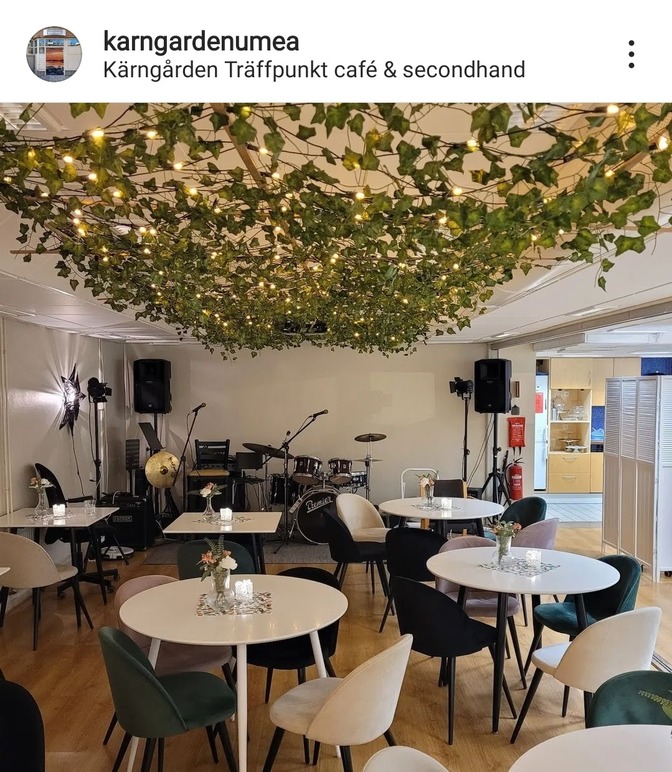 Kärngården Café, Secondhand och Träffpunkt Utbildning, Umeå - 3