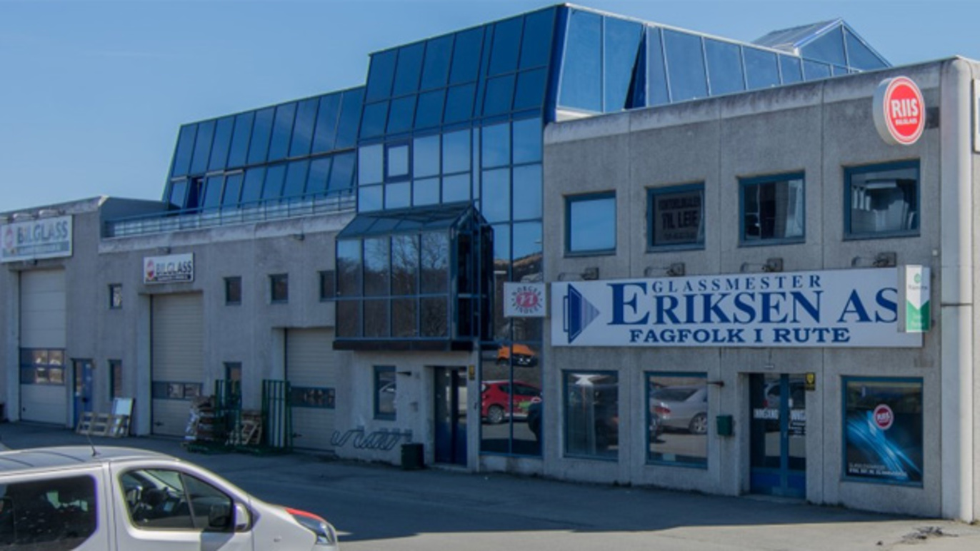 Glassmester Erling Eriksen AS Glassarbeid, Tromsø - 1