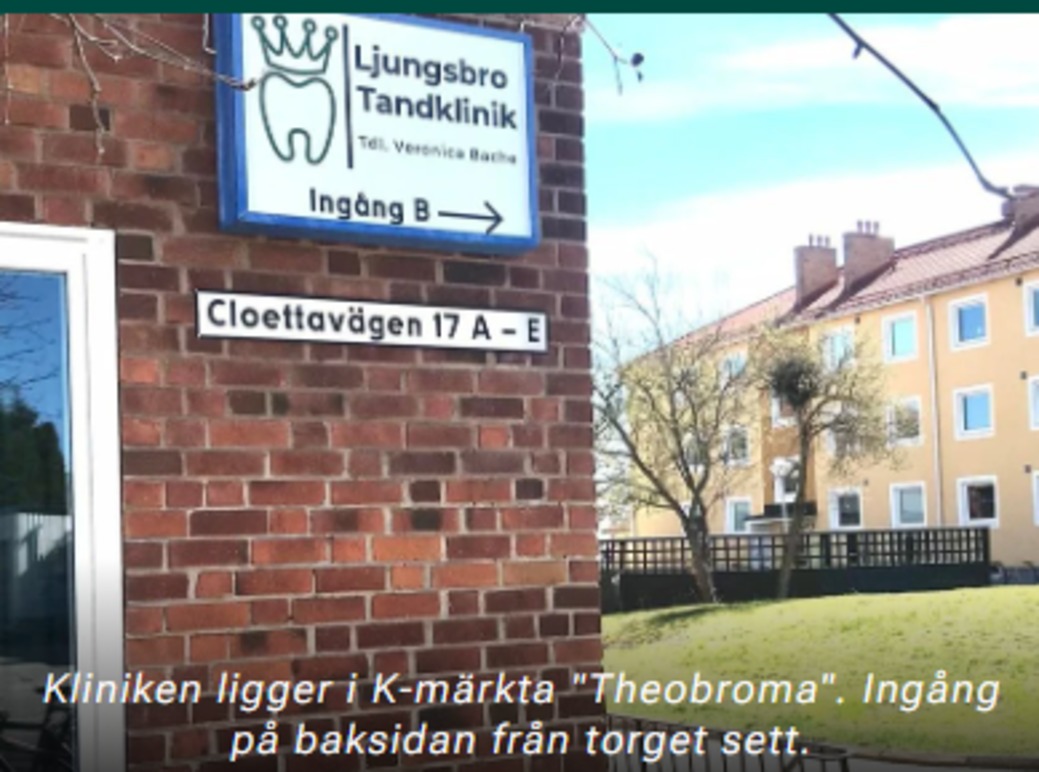 Ljungsbro tandklinik Tandläkare, Linköping - 2