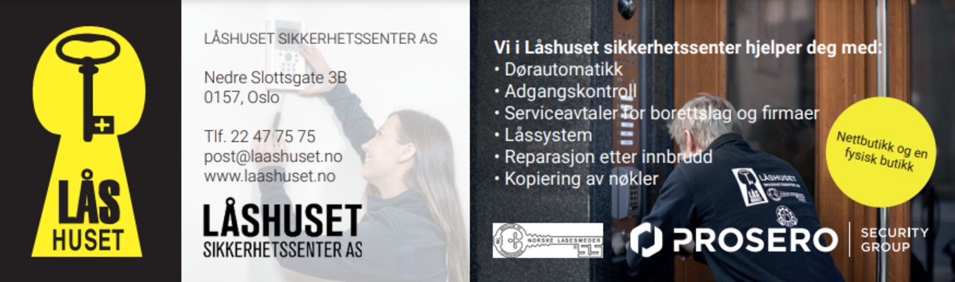 Låshuset Sikkerhetssenter AS Låsesmed, Oslo - 1