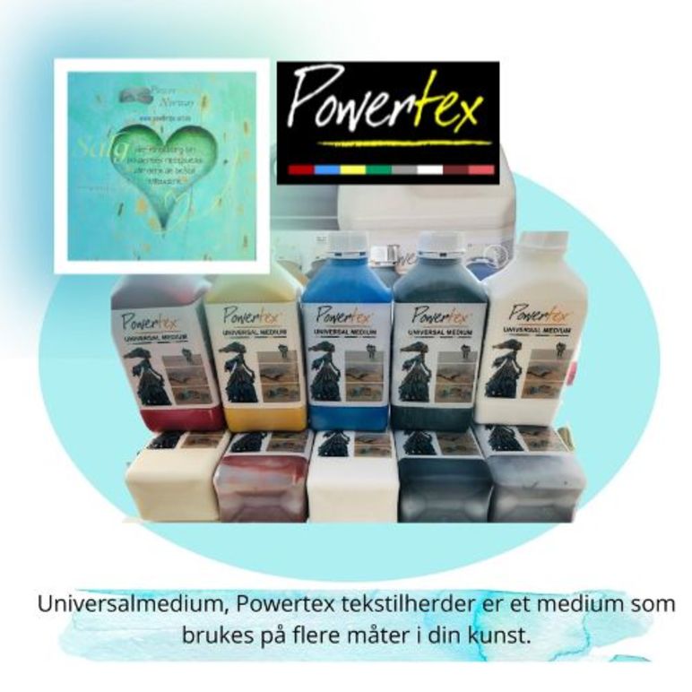 Powertex-art.no, Beste pris på Powertex produkter i nettbutikken til Ingeborg, Kunstnerutstyr, Stord - 8