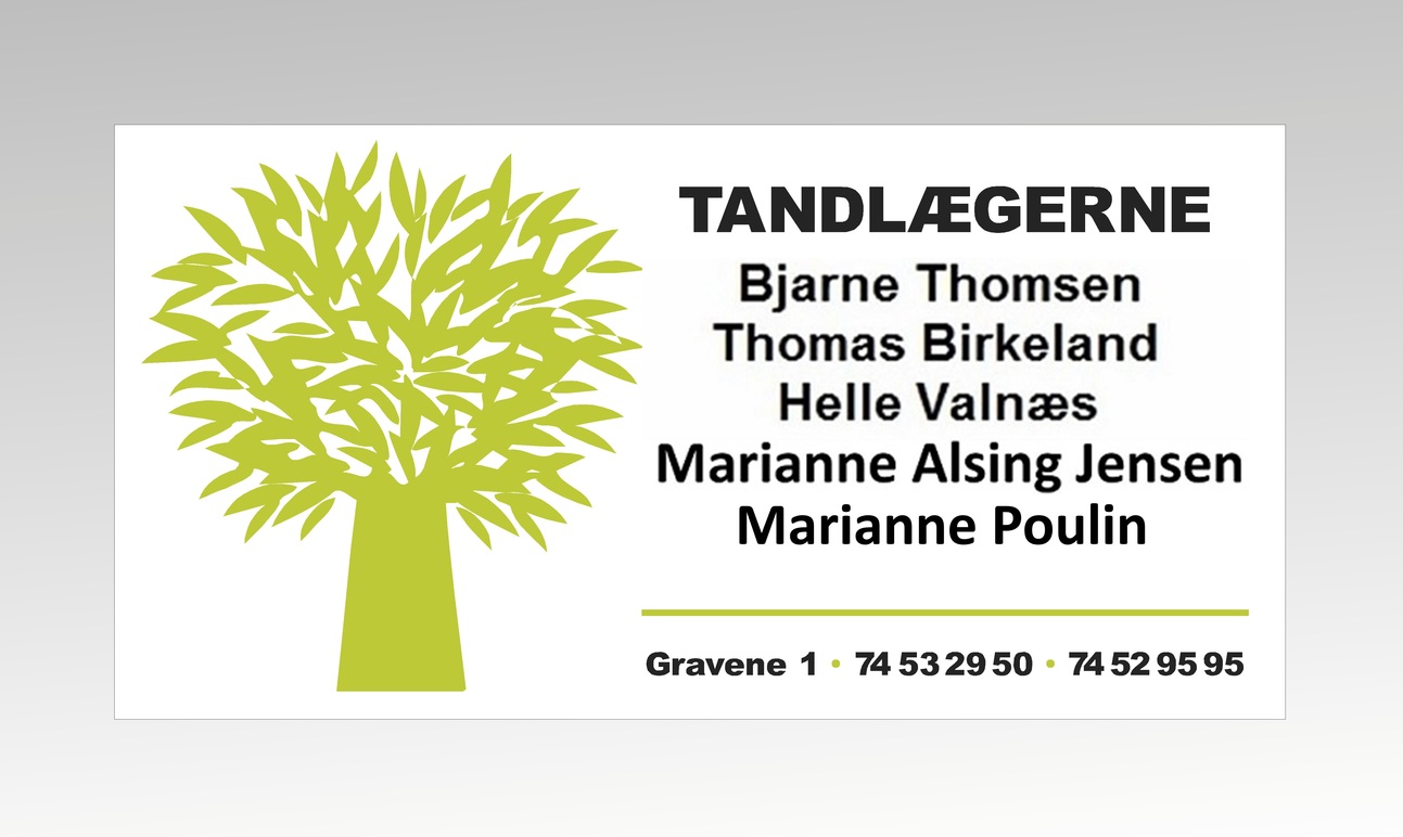 Tandlægerne Helle Valnæs, Bjarne Thomsen, Thomas Birkeland, Marianne Alsing Jensen, Marianne Paulin Tandlæge, Haderslev - 1