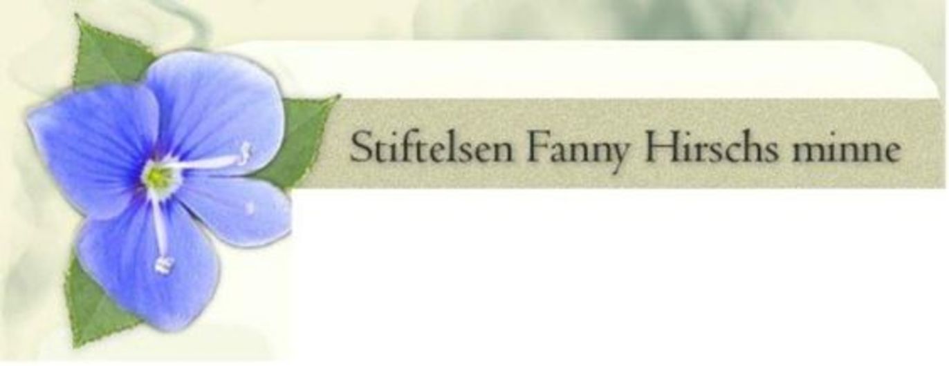Stiftelsen Fanny Hirsch Minne Kapitalförvaltning, Fondförvaltning, Stockholm - 1