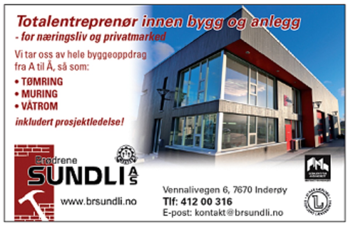 Entreprenør Sundli AS Entreprenør, Inderøy - 10
