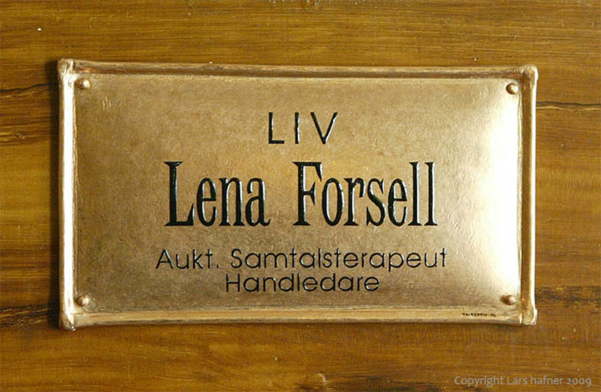 Lena Forsell Auktoriserad Samtalsterapeut Utbildning, Stockholm - 1