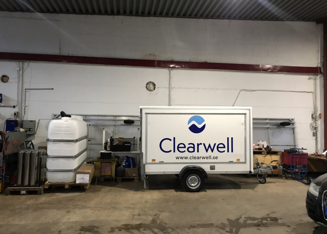 Clearwell Europe AB Vattenbehandling, vattenbehandlingsutrustning, Danderyd - 1