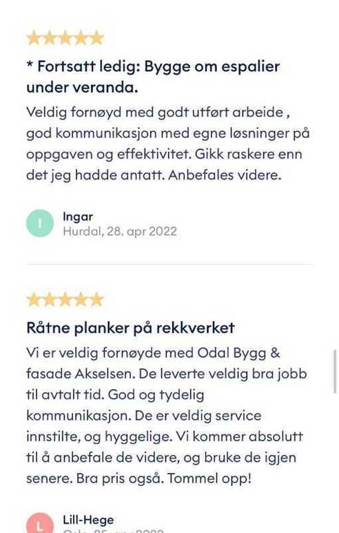 Odal Bygg & Fasade avd Oslo/Akershus Akselsen Entreprenør, Nord-Odal - 16
