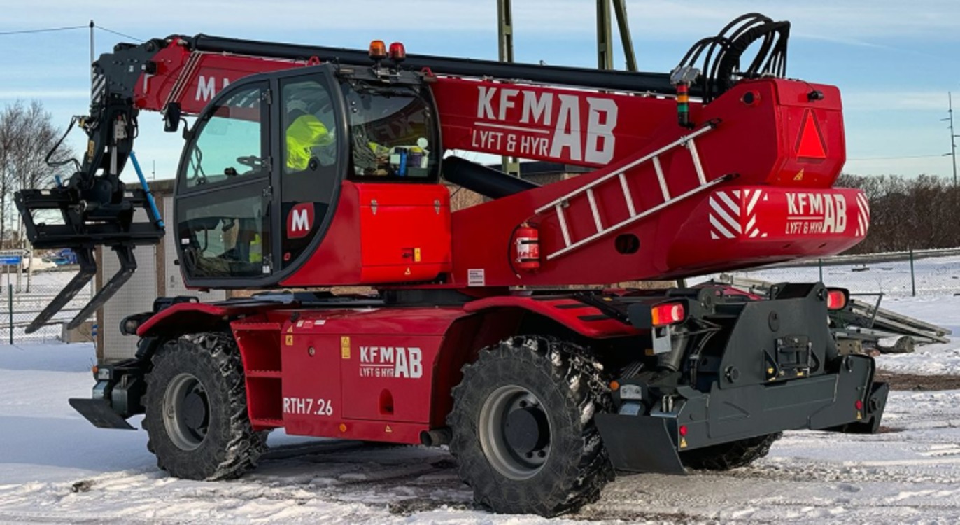 KFM Lyft & Hyr AB Uthyrning av Byggmaskiner, arbetsmaskiner, Göteborg - 2