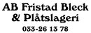 Fristads Bleck- & Plåtslageri, AB