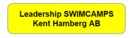 Leadership Swim Camps Kent Hamberg AB