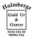 Holmbergs Guld, Ur & Gravyr AB