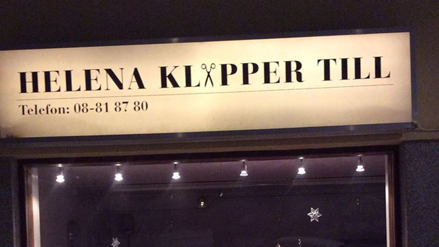 Helena Klipper Till Frisör, Stockholm - 6