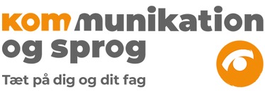 Kommunikation og Sprog logo