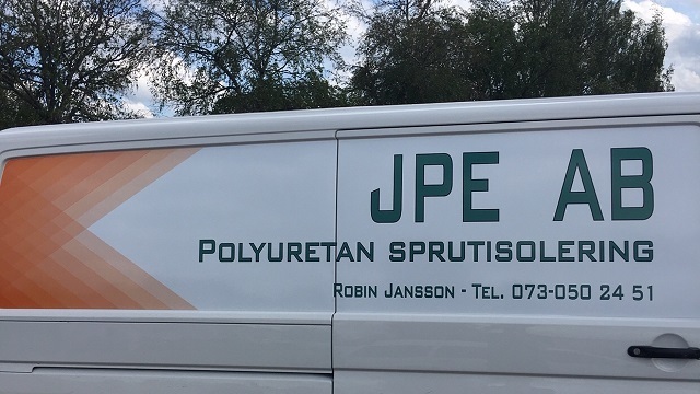 JPE AB Jansson Polyuretan Entreprenad AB Isoleringsentreprenör, Eda - 1