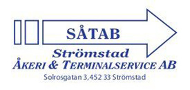 Strömstad Åkeri & Terminalservice logo