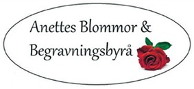 Anettes Blommor & Begravningsbyrå AB logo