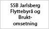 SSB Jarlsberg flyttebyrå og bruktomsetning logo