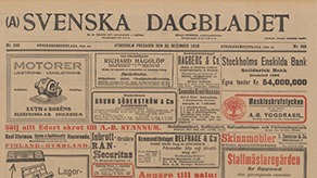 Svenska Dagbladet AB Tidningar, Stockholm - 1