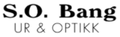 S O Bang Ur & Optikk logo