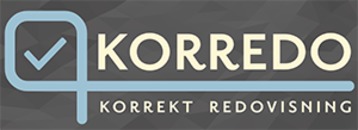 Korredo - korrekt redovisning logo