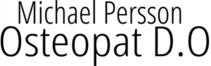 Michael Persson Osteopat D.O.