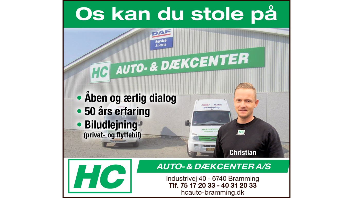 HC Auto- & Dækcenter A/S Autoværksted, Esbjerg - 1