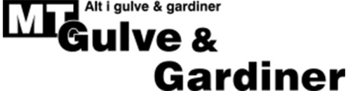 MT Gulve og Gardiner logo