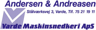 Andersen & Andreasen, Varde Maskinsnedkeri ApS logo