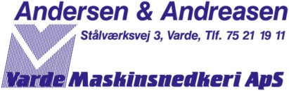 Andersen & Andreasen, Varde Maskinsnedkeri ApS