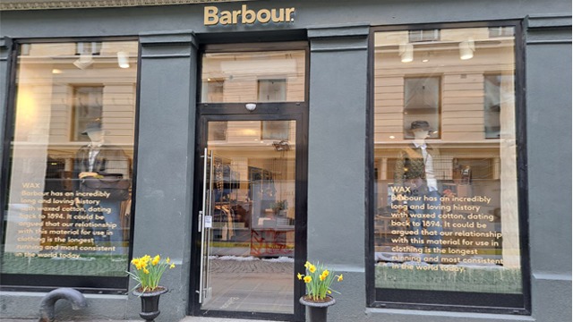 Barbour sale flagship store