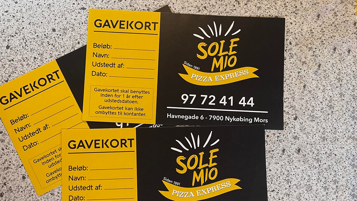 Sole Mio - Nykøbing Mors Pizzeria, Morsø - 3