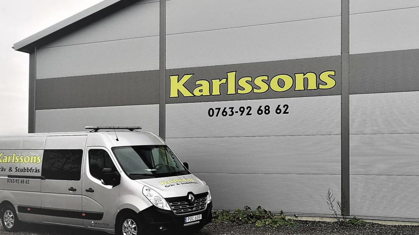 Karlssons Gräv & Stubbfräs Markentreprenör, anläggningsentreprenör, Bromölla - 6