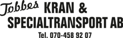 Tobbes Kran & Transport I Mullhyttan