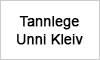 Tannlegene Unni Kleiv og Leo Bebanic logo