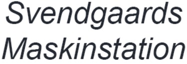 Svendgaards Maskinstation logo