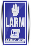 LE Service Larm AB logo