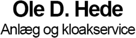 Ole D. Hede Anlæg og kloakservice